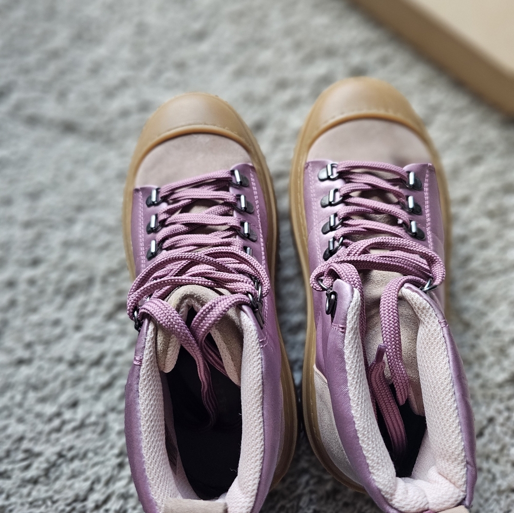Mauve Hiker Boots - Picture 10 of 11